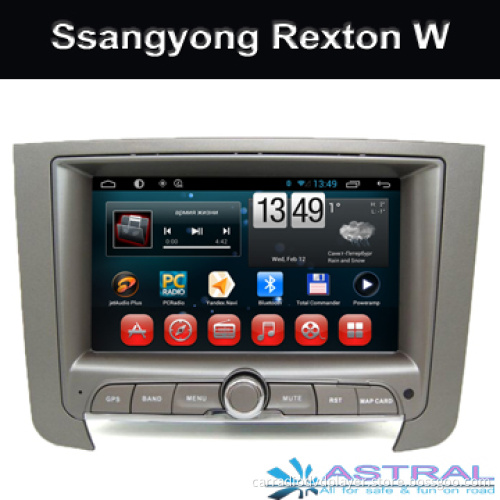 Touch Screen Car Stereo Exporters Bluetooth Device Ssangyong Korando 2014